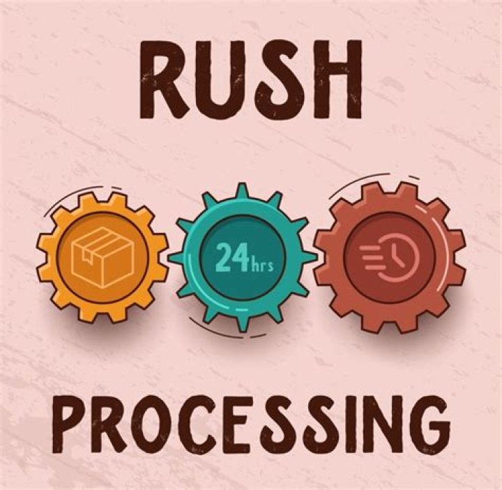 Rush Processing Fee — Blessed Celebration